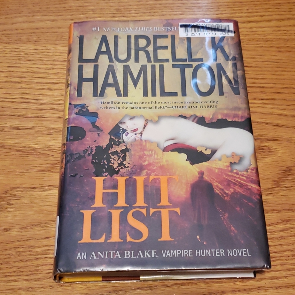 🛍 2/$6 🛍 Hit List By: Laurell K. Hamilton